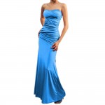 blue dress