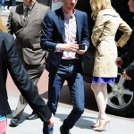 FLYNET - Andrew Garfield And Emma Stone Arrive At The Empire State Building In NY